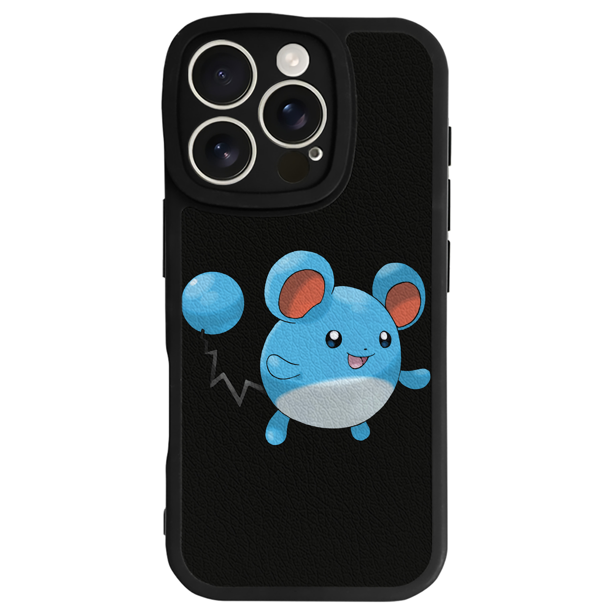 （画像用） ポケットモンスター Pokémon 【iPhone 16シリーズ対応】シリコンスマホケース（レザー調） 材質：シリコン